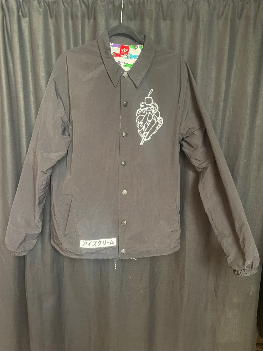 Ice Cream/BBC Reversible Black and White Jacket